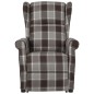 vidaXL Aufstehsessel Braun Stoff vidaXL Aufstehsessel Braun Stoff