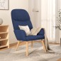 vidaXL Relaxsessel Blau Stoff vidaXL Relaxsessel Blau Stoff