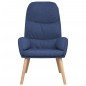 vidaXL Relaxsessel Blau Stoff vidaXL Relaxsessel Blau Stoff