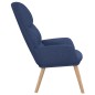 vidaXL Relaxsessel Blau Stoff vidaXL Relaxsessel Blau Stoff