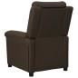 vidaXL Relaxsessel Dunkelbraun Stoff vidaXL Relaxsessel Dunkelbraun Stoff