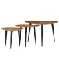 vidaXL 3-tlg. Couchtisch-Set Massivholz Akazie vidaXL 3-tlg. Couchtisch-Set Massivholz Akazie