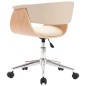 vidaXL Esszimmerstühle 6 Stk. Drehbar Creme Kunstleder vidaXL Esszimmerstühle 6 Stk. Drehbar Creme Kunstleder
