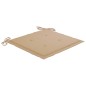vidaXL Gartenstühle 2 Stk. mit Beige Kissen Massivholz Teak vidaXL Gartenstühle 2 Stk. mit Beige Kissen Massivholz Teak