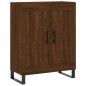 Highboard Braun Eichen-Optik 69,5x34x180 cm Holzwerkstoff Highboard Braun Eichen-Optik 69,5x34x180 cm Holzwerkstoff