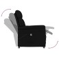 vidaXL Elektrischer Relaxsessel Schwarz Wildleder-Optik vidaXL Elektrischer Relaxsessel Schwarz Wildleder-Optik
