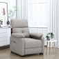 vidaXL Relaxsessel Elektrisch Taupe Stoff vidaXL Relaxsessel Elektrisch Taupe Stoff