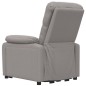 vidaXL Relaxsessel Elektrisch Taupe Stoff vidaXL Relaxsessel Elektrisch Taupe Stoff