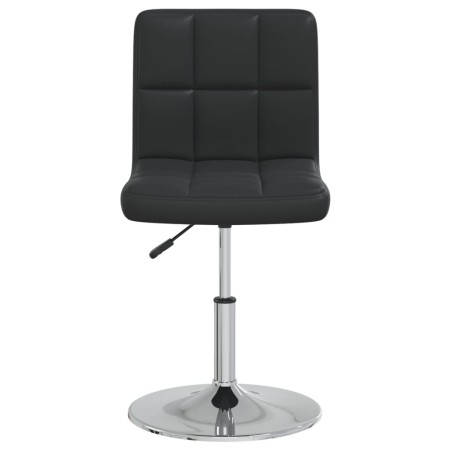 vidaXL Esszimmerstuhl Schwarz Kunstleder