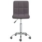 vidaXL Esszimmerstuhl Drehbar Taupe Stoff vidaXL Esszimmerstuhl Drehbar Taupe Stoff