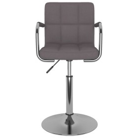 vidaXL Esszimmerstuhl Taupe Stoff