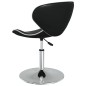 vidaXL Esszimmerstühle 4 Stk. Schwarz Kunstleder vidaXL Esszimmerstühle 4 Stk. Schwarz Kunstleder