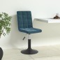 vidaXL Esszimmerstühle 6 Stk. Drehbar Blau Samt vidaXL Esszimmerstühle 6 Stk. Drehbar Blau Samt