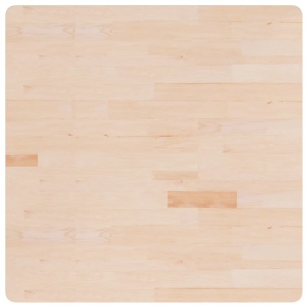 vidaXL Tischplatte Quadratisch 90x90x4 cm Eichenholz Unbehandelt