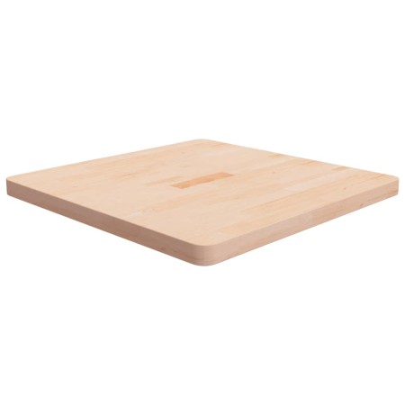 vidaXL Tischplatte Quadratisch 70x70x4 cm Eichenholz Unbehandelt