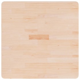 vidaXL Tischplatte Quadratisch 70x70x4 cm Eichenholz Unbehandelt
