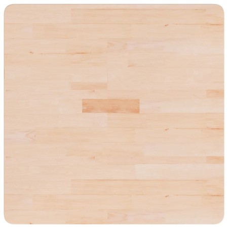 vidaXL Tischplatte Quadratisch 70x70x4 cm Eichenholz Unbehandelt