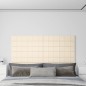 vidaXL Wandpaneele 12 Stk. Creme 90x15 cm Samt 1,62 m² vidaXL Wandpaneele 12 Stk. Creme 90x15 cm Samt 1,62 m²