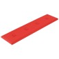 vidaXL Wandpaneele 12 Stk. Rot 60x15 cm Kunstleder 1,08 m² vidaXL Wandpaneele 12 Stk. Rot 60x15 cm Kunstleder 1,08 m²