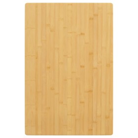vidaXL Tischplatte 40x60x1,5 cm Bambus