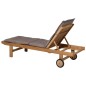 Madison Sonnenliegen-Auflage Panama 200x60 cm Taupe Madison Sonnenliegen-Auflage Panama 200x60 cm Taupe