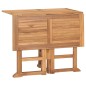 vidaXL 5-tlg. Garten-Essgruppe Klappbar Massivholz Teak vidaXL 5-tlg. Garten-Essgruppe Klappbar Massivholz Teak