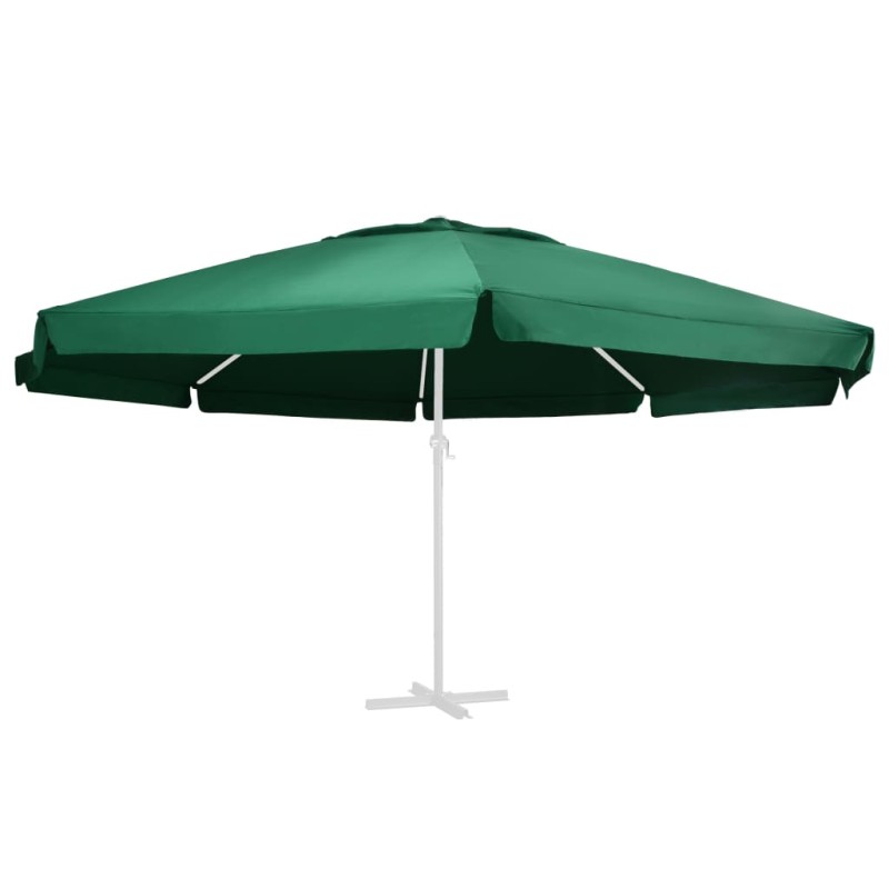 vidaXL Ersatzbezug für Sonnenschirm Grün 600 cm vidaXL Ersatzbezug für Sonnenschirm Grün 600 cm