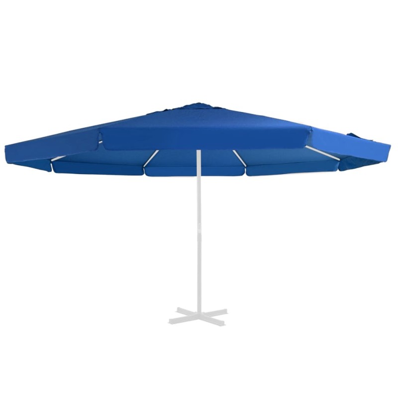 vidaXL Ersatzbezug für Sonnenschirm Azurblau 500 cm vidaXL Ersatzbezug für Sonnenschirm Azurblau 500 cm