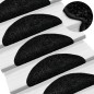 vidaXL Stufenmatten 10 Stk. 56x17x3 cm Schwarz vidaXL Stufenmatten 10 Stk. 56x17x3 cm Schwarz
