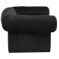 vidaXL Hundesofa mit Schublade Schwarz 75x50x38 cm Plüsch vidaXL Hundesofa mit Schublade Schwarz 75x50x38 cm Plüsch