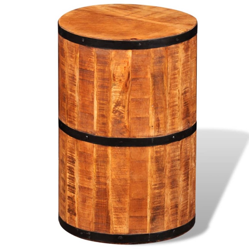 vidaXL Barhocker Raues Mangoholz vidaXL Barhocker Raues Mangoholz