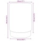 vidaXL Hocker Lila und Golden Samt vidaXL Hocker Lila und Golden Samt