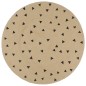 vidaXL Teppich Handgefertigt Jute mit Dreiecksmuster 90 cm vidaXL Teppich Handgefertigt Jute mit Dreiecksmuster 90 cm