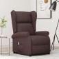 vidaXL Aufstehsessel Dunkelbraun Stoff vidaXL Aufstehsessel Dunkelbraun Stoff