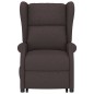 vidaXL Aufstehsessel Dunkelbraun Stoff vidaXL Aufstehsessel Dunkelbraun Stoff