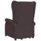 vidaXL Aufstehsessel Dunkelbraun Stoff vidaXL Aufstehsessel Dunkelbraun Stoff