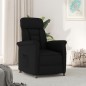 vidaXL Relaxsessel Schwarz Wildleder-Optik vidaXL Relaxsessel Schwarz Wildleder-Optik