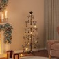 vidaXL Metall-Weihnachtsbaum für Dekorationen Schwarz 150 cm vidaXL Metall-Weihnachtsbaum für Dekorationen Schwarz 150 cm