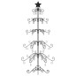 vidaXL Metall-Weihnachtsbaum für Dekorationen Schwarz 150 cm vidaXL Metall-Weihnachtsbaum für Dekorationen Schwarz 150 cm