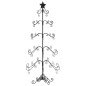 vidaXL Metall-Weihnachtsbaum für Dekorationen Schwarz 150 cm vidaXL Metall-Weihnachtsbaum für Dekorationen Schwarz 150 cm