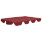 vidaXL Ersatzdach für Hollywoodschaukel Weinrot 150/130x105/70 cm vidaXL Ersatzdach für Hollywoodschaukel Weinrot 150/130x105/70 cm