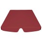 vidaXL Ersatzdach für Hollywoodschaukel Weinrot 150/130x105/70 cm vidaXL Ersatzdach für Hollywoodschaukel Weinrot 150/130x105/70 cm