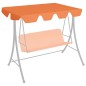 vidaXL Ersatzdach für Hollywoodschaukel Orange 150/130x105/70 cm vidaXL Ersatzdach für Hollywoodschaukel Orange 150/130x105/70 cm
