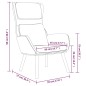 vidaXL Relaxsessel mit Hocker Schwarz Samt vidaXL Relaxsessel mit Hocker Schwarz Samt