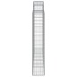 vidaXL Gabionen mit Hochbogen 13 Stk 200x30x160/180cm Verzinktes Eisen vidaXL Gabionen mit Hochbogen 13 Stk 200x30x160/180cm Verzinktes Eisen
