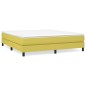 vidaXL Bettgestell ohne Matratze Grün 160x200 cm Stoff vidaXL Bettgestell ohne Matratze Grün 160x200 cm Stoff