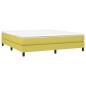 vidaXL Bettgestell ohne Matratze Grün 160x200 cm Stoff vidaXL Bettgestell ohne Matratze Grün 160x200 cm Stoff