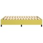 vidaXL Bettgestell ohne Matratze Grün 140x200 cm Stoff vidaXL Bettgestell ohne Matratze Grün 140x200 cm Stoff