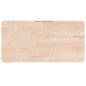 vidaXL Waschtischplatte 80x40x1,5 cm Massivholz Unbehandelt vidaXL Waschtischplatte 80x40x1,5 cm Massivholz Unbehandelt