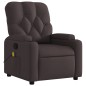vidaXL Massagesessel Dunkelbraun Stoff vidaXL Massagesessel Dunkelbraun Stoff